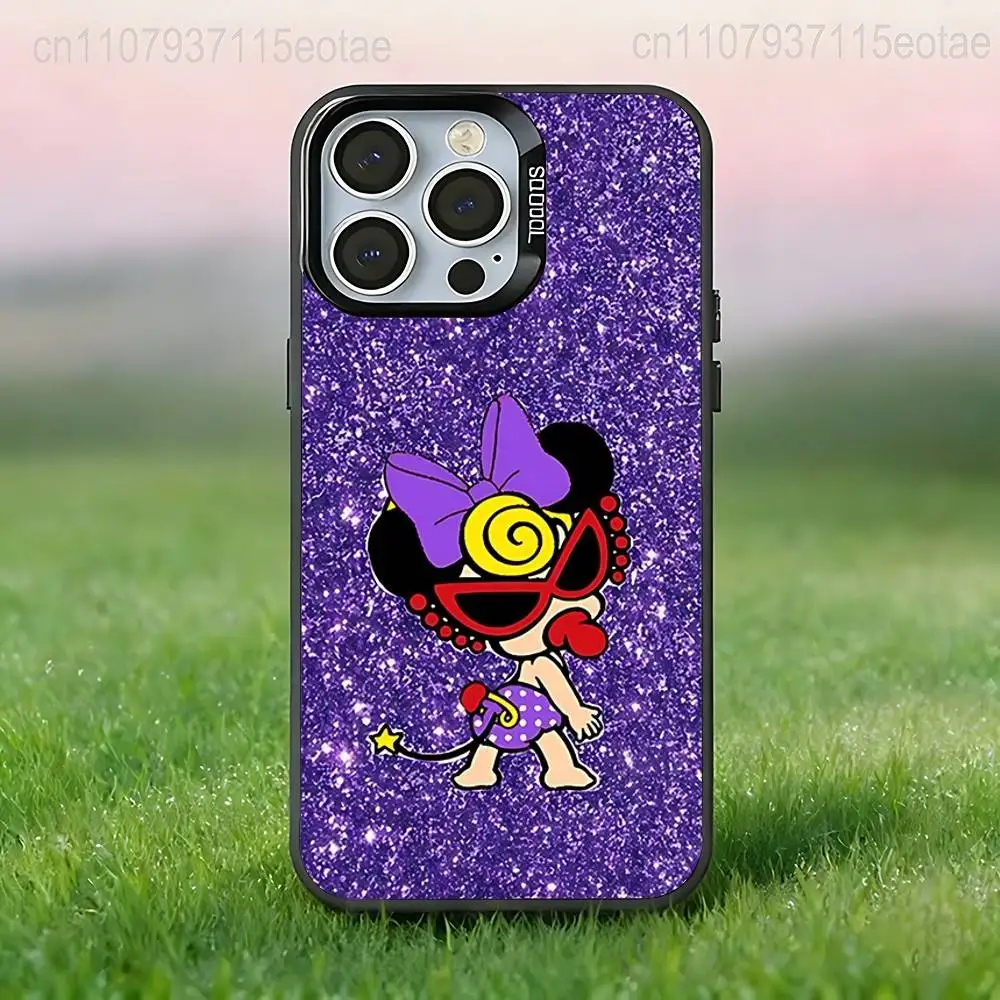 H-Hysteric Colorful Mini Phone Case - Black IMD Cover