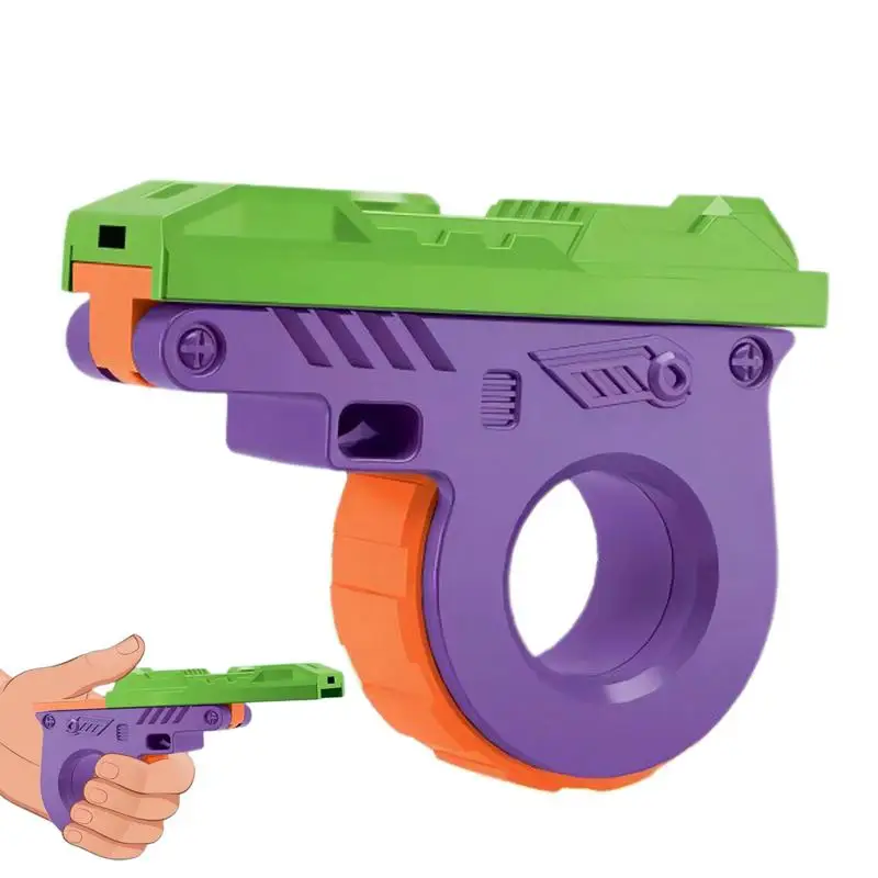 

3D Printed Knife Fidget Knife Retractable Toy Knife 3D Gravity Radish Knife Fidget Sensory Push Toys Stress Toys Fidgets For