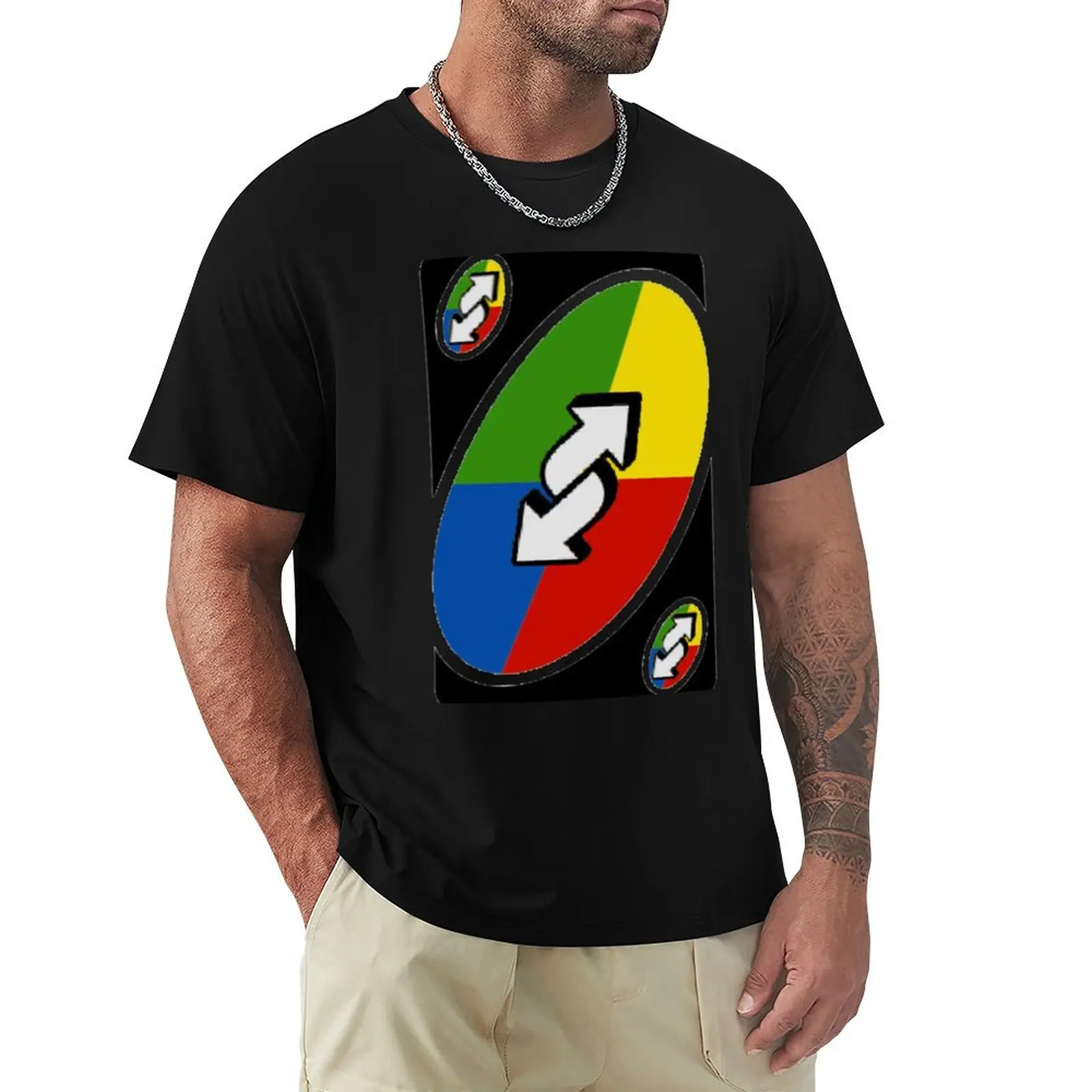 Uno Reverse Card Men's T-Shirt