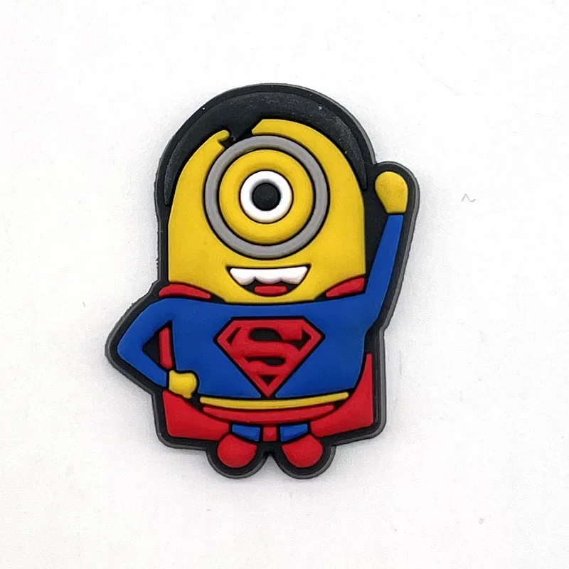 12pcs Cute Cartoon Shoe Charms for Clogs Bubble Slides Sandals PVC Shoe Decorations Accessories for Christmas Gift shoe charms