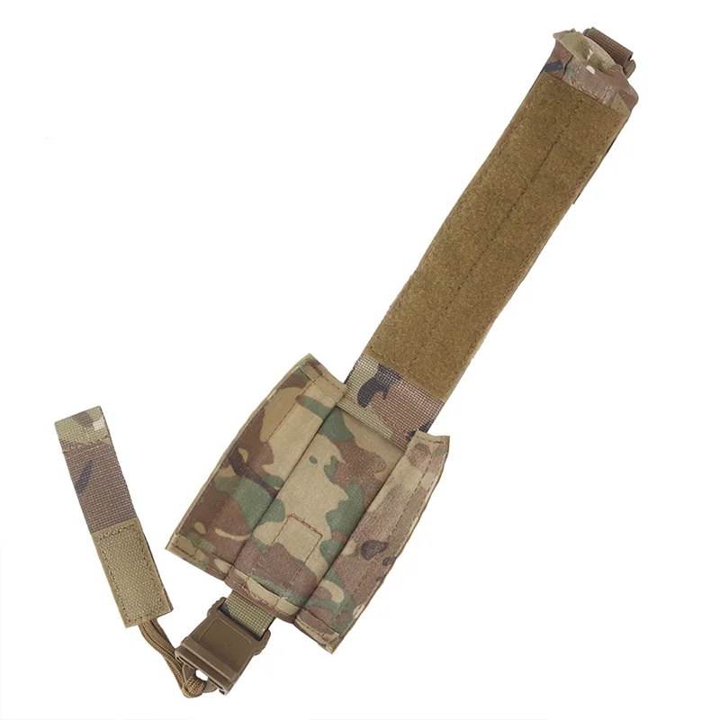 Schnellverschluss-Tourniquet-Träger, MOLLE-Montage, feldbereit, medizinische Tasche für Überlebensausrüstung, Chest Rig, Jagdzubehör – Detail 14