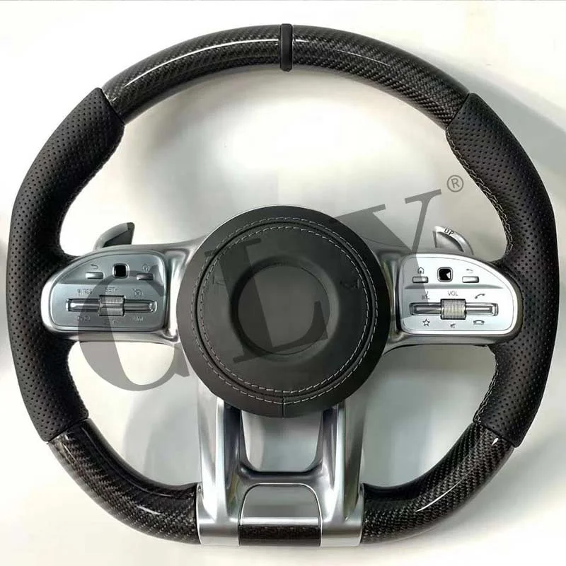 

CLY 2018+ Steering Wheels For BENZ A C E S CLA GLA GLC GLE GLS Class Facelift AMG Carbon Wheel