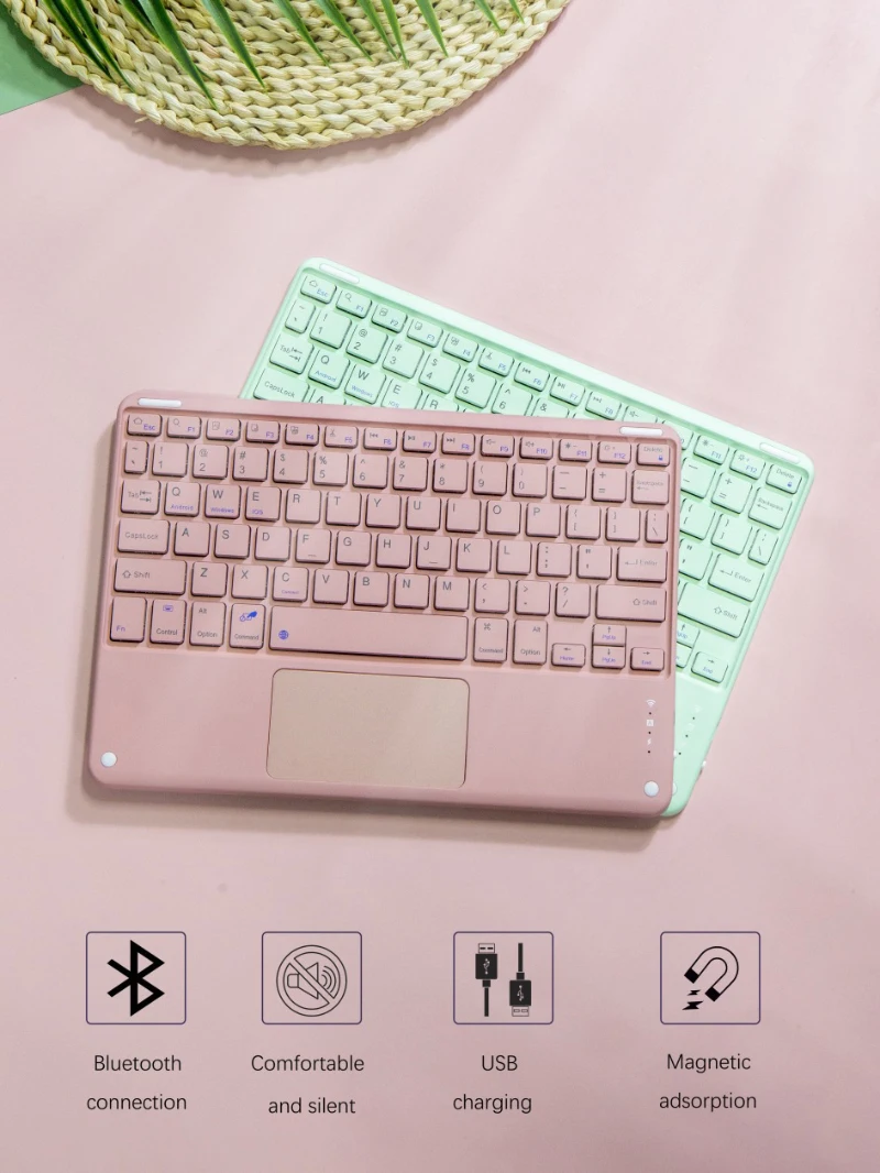 Premium Touchpad Keyboard Smart Case with Foldable Design