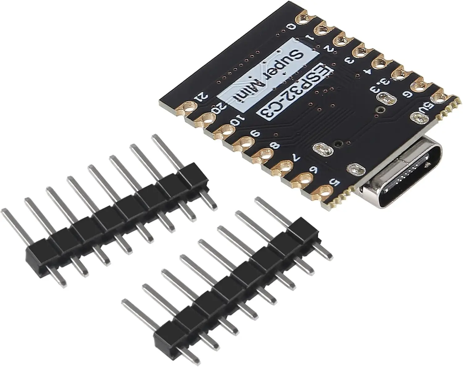 รูปสินค้า บอร์ดพัฒนา ESP32-C3 SuperMini Plus WiFi Bluetooth รุ่น V2.0 สีแดง