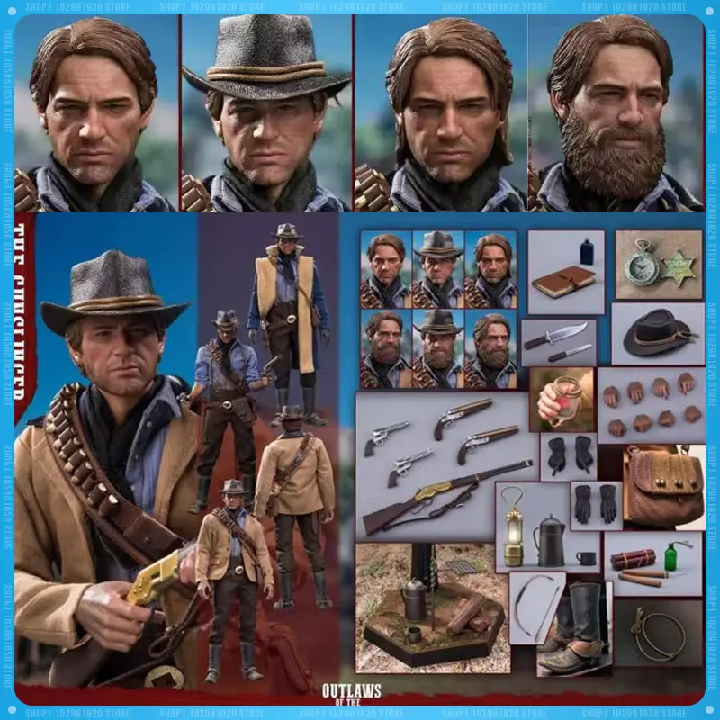 

LIMTOYS Figures LIM008 Scale Western Cowboy Arthur Morgan THE GUNSLINGER 12 Anime Figures Figurine Collection Model Toys Gifts