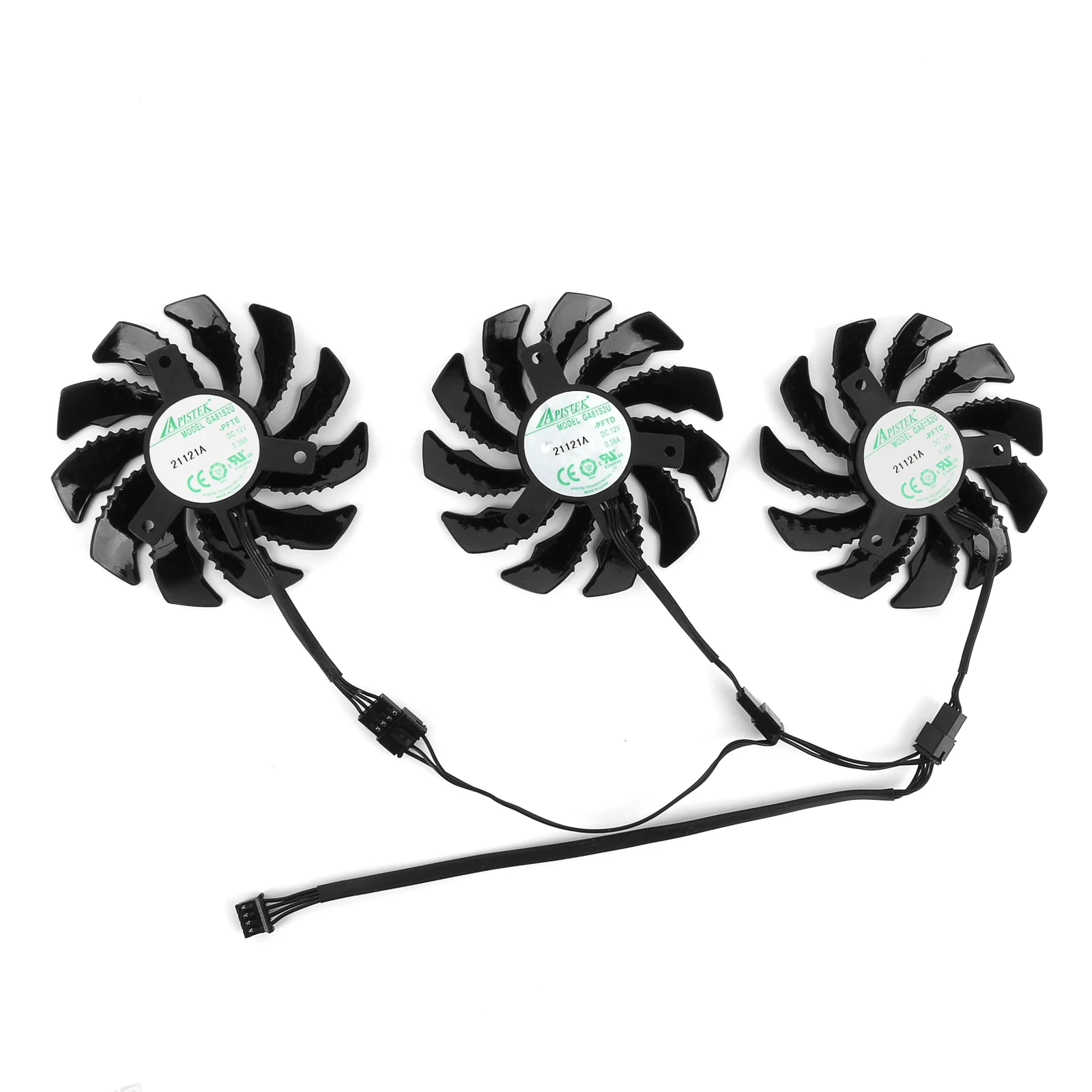 Original Novo 78 mm Substituição do Ventilador Mais Frio para Gigabyte Geforce Rtx 3060 ti rx 6600 6700 xt Placa de Vídeo Vídeo Jogos Refrigeração - Imagem 5
