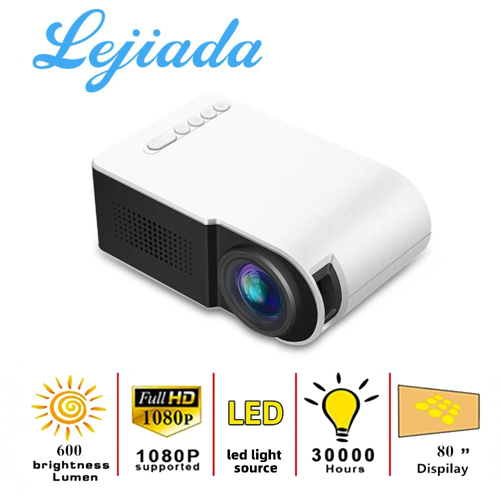 Lejiada Yg210 Led Mini Portable 600 