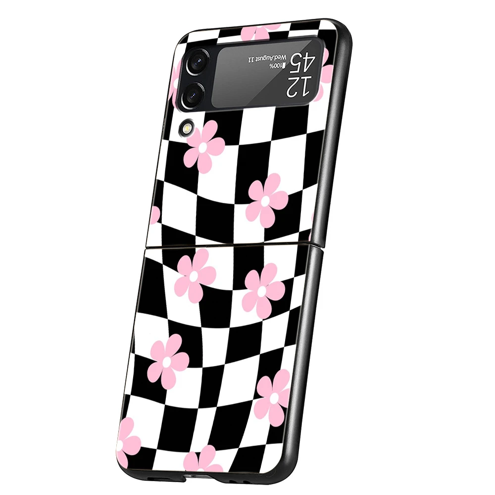 Checkerboard Chess Board Hard Folding Phone Case Cover