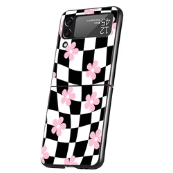 Checkerboard Chess Board Hard Folding Phone Case Cover - Galaxy Z Flip 6 (A1)