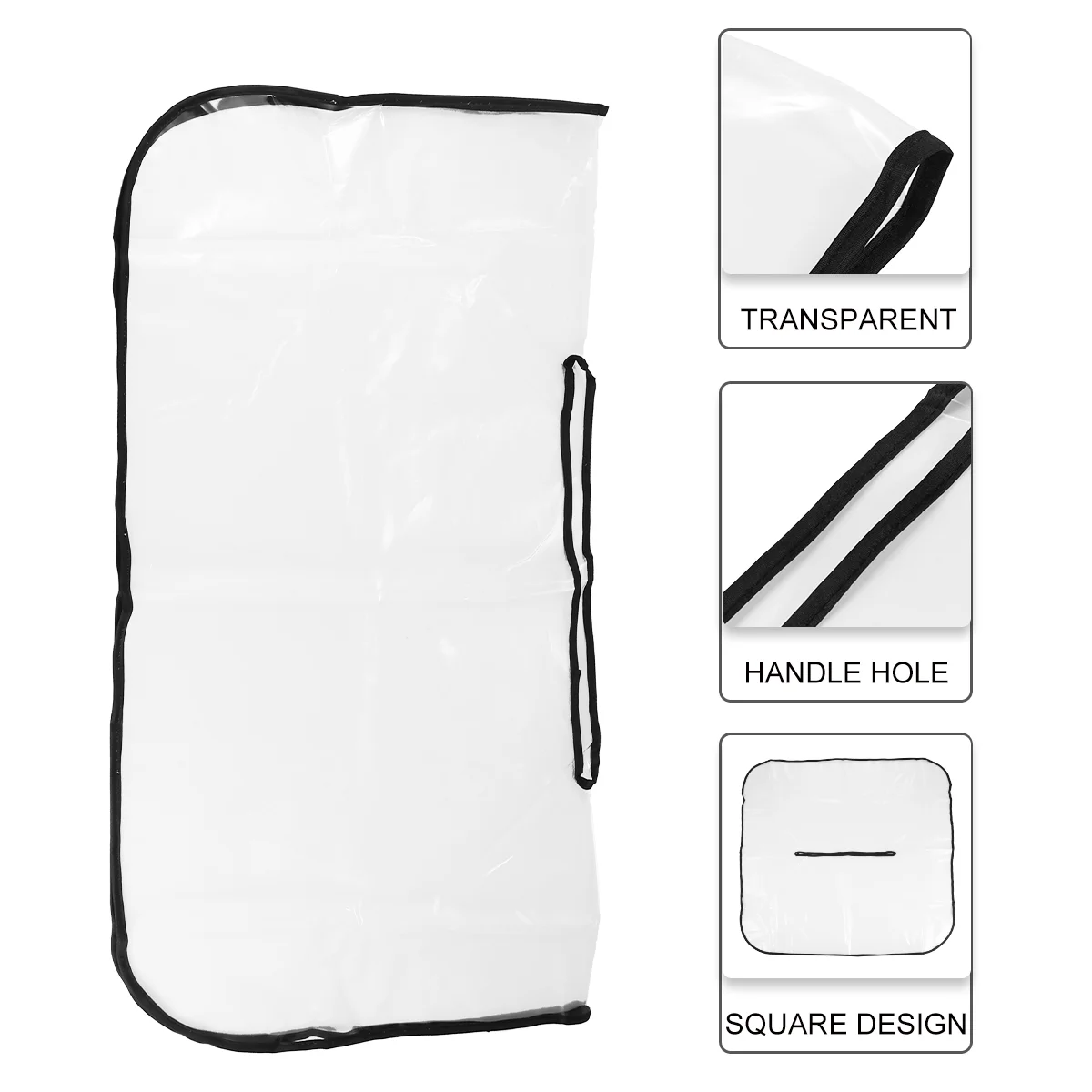 Backpack Rain Cover Waterproof School Bag Poncho Outdoor Handbag Clear Tote Eva Material Women's