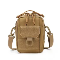 Oblique Straddle Portable One Shoulder Oxford Cloth Men's Small Bag Multi Functional Portable Waistpack 1