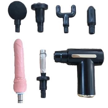 2in1 Penis Dildos Vibrators Gun Fascial Massager Adult Sexy Toysfor Woman G Spot Anal Clit Stimulator Sexy Accessories Sex Shop 3