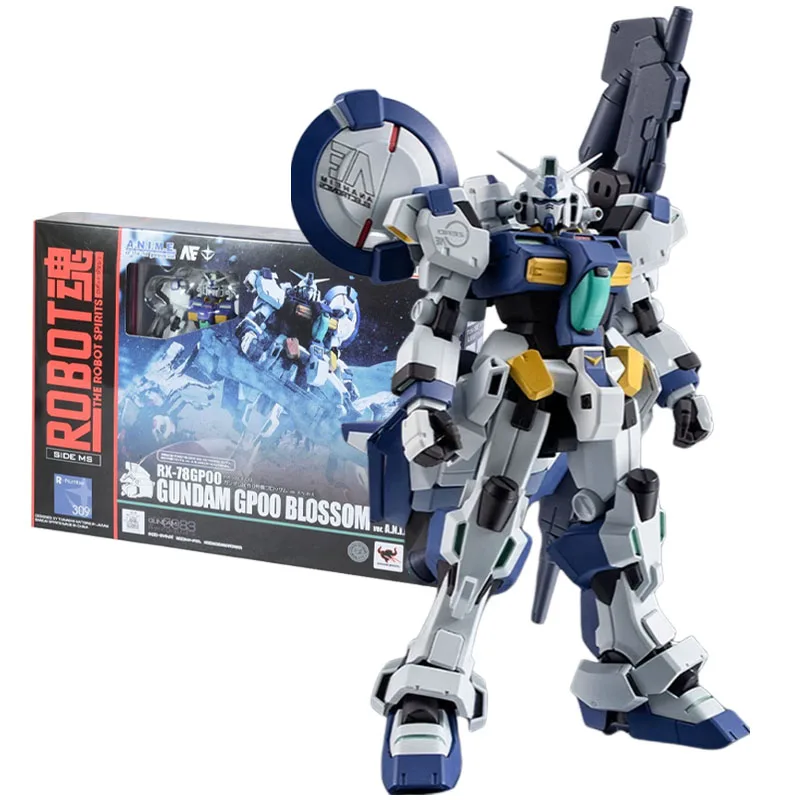 

Bandai Genuine Figure Gundam Model Kit Robot Spirits RX-78 GP00 Blossom Collection Gunpla Action Figure Toys for Children Gifts