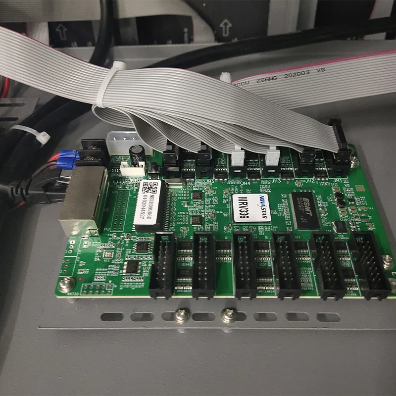5PCS Flat Ribbon Data Cables for LED Display Receiving Card connection Pure Copper Signal 20cm 40cm 60cm 80cm 100cm Length