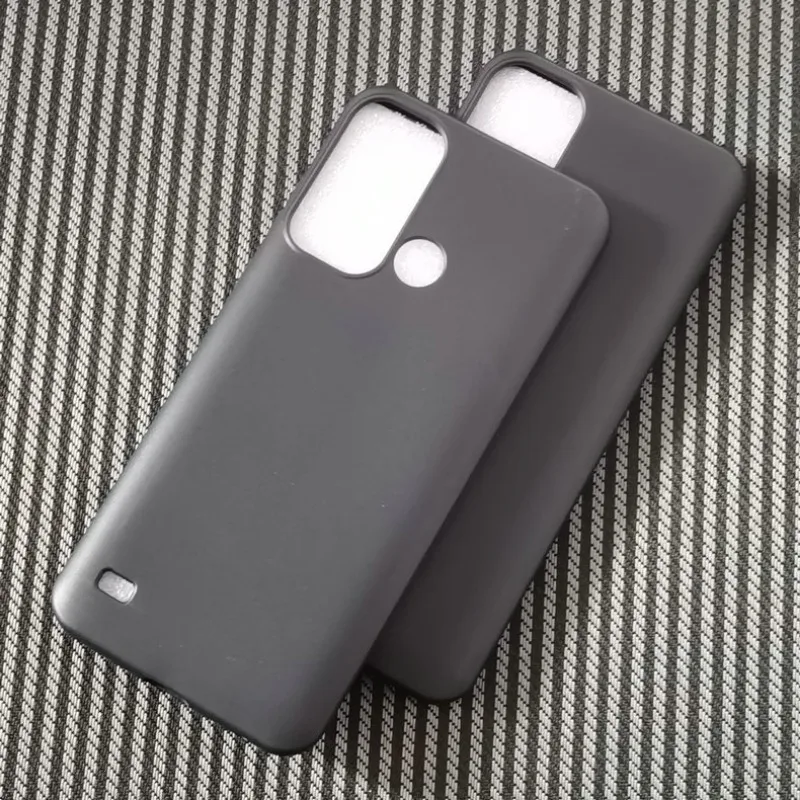 Black Frosted Matte Protective TPU Silicone Phone Case