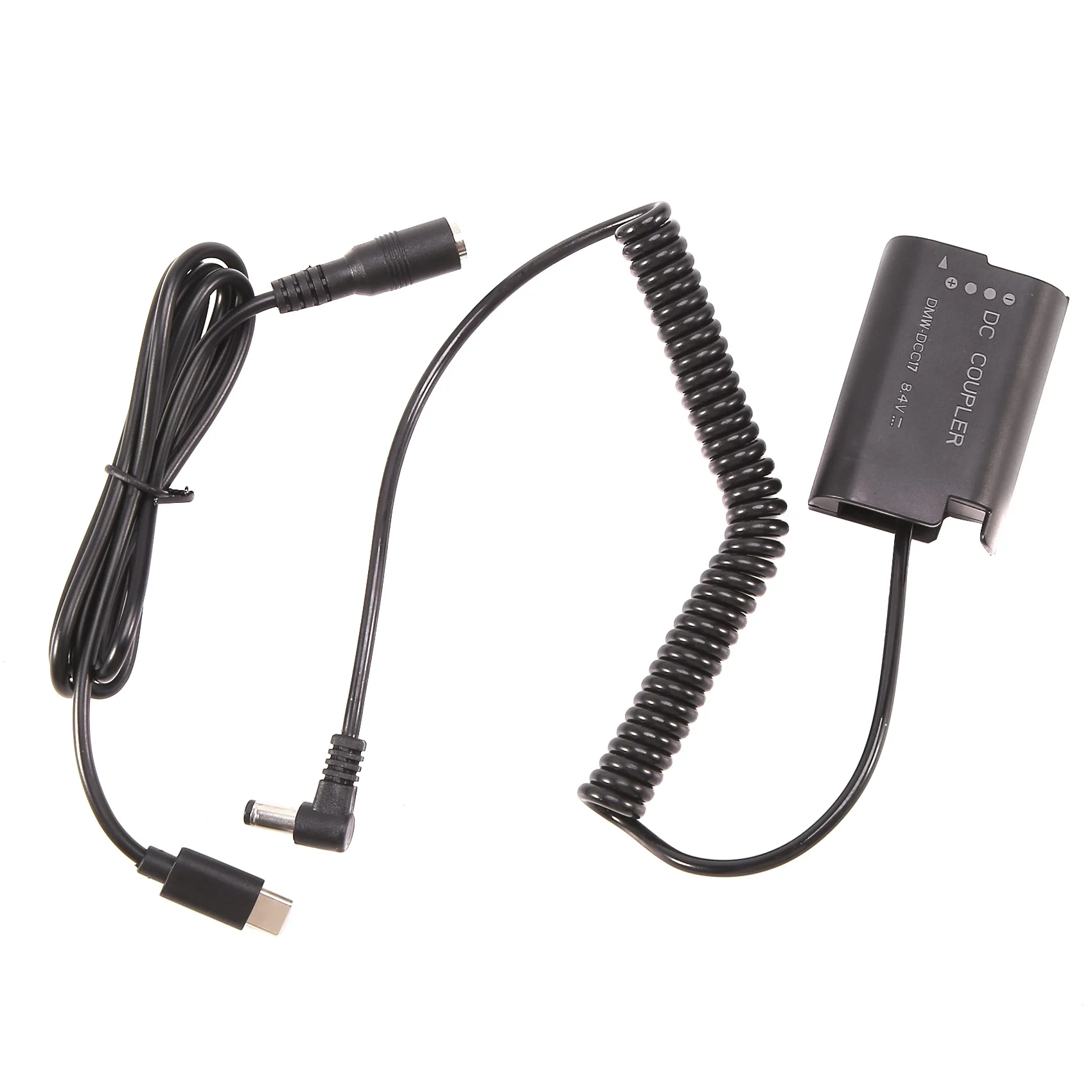 Adattatore Di Alimentazione A Batteria Fittizio Tipo Pd Usb C Dmw-Blk22 Per Fotocamera Panasonic Lumix G9 Dc-S5K Dc-S5 Gh5S Gh5 Ii Gh6