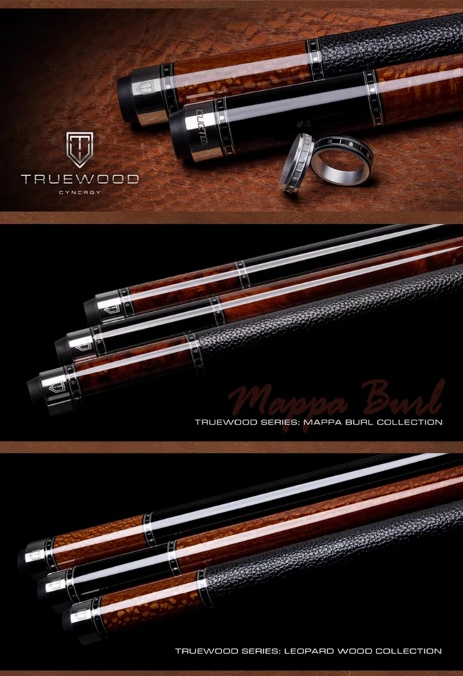 ビリヤード Cuetec truewood gen 2 Billiard Cue, Pool, Cuetec Cynergy Truewood Gen 2, ebony II LTW, 3