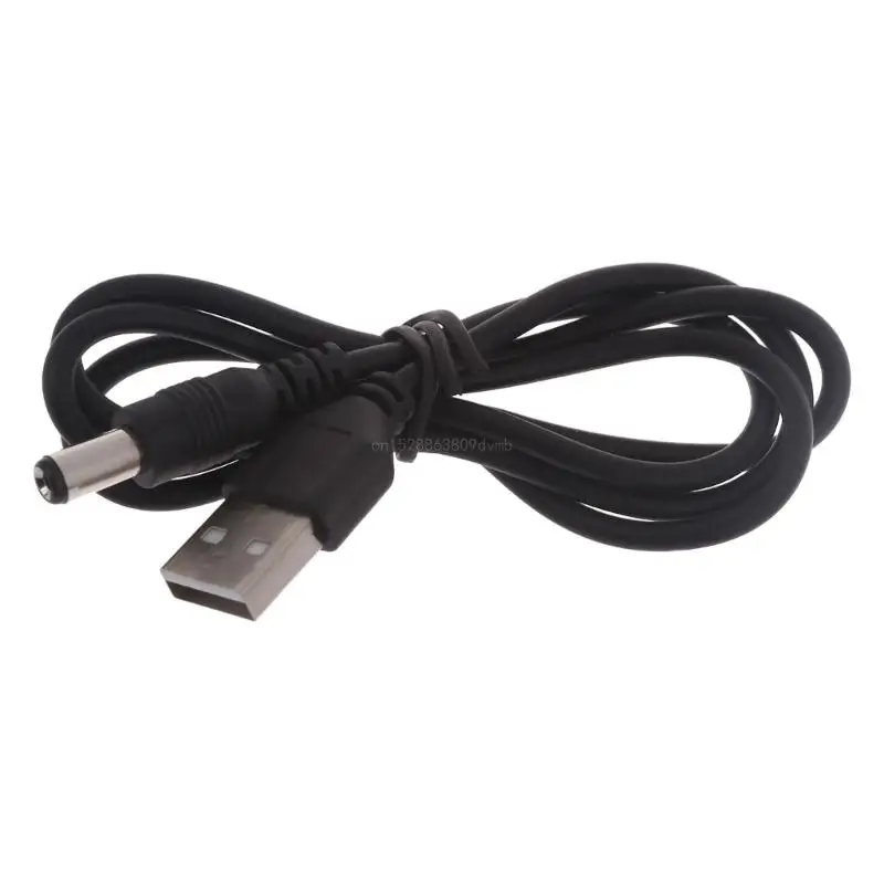 

Высокопроизводительный шнур питания постоянного тока 5 В Разъем USB на постоянный ток 5,5x2,1 мм Зарядный кабель Входное USB 5 В