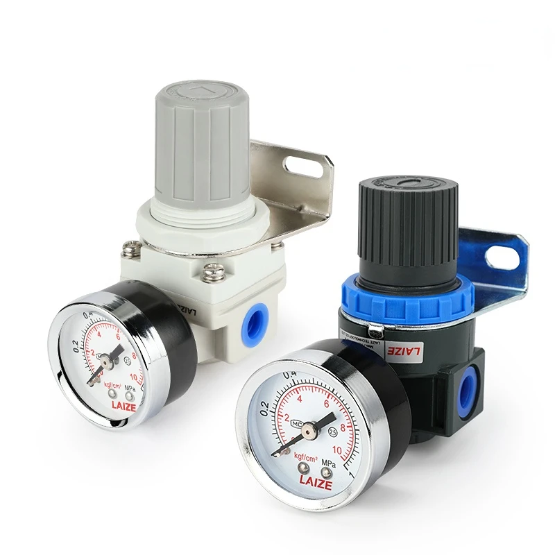 

AR2000/AR3000/AR4000 Pneumatic Air Compressor Pressure Regulator Relief Valve 6MM 8MM 10MM 12MM Connector Fittings