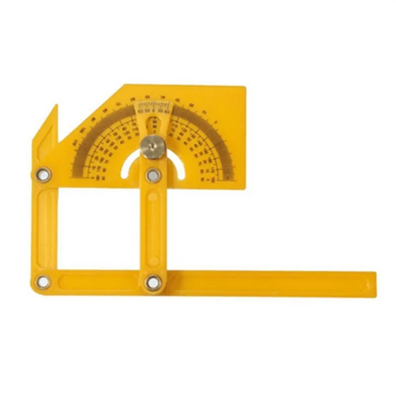 0-180 Degrees Plastic Angle Finder Protractor Goniometer Angle Protractor Instrument Measuring Arm Ruler Scale Board Tool Angle 5