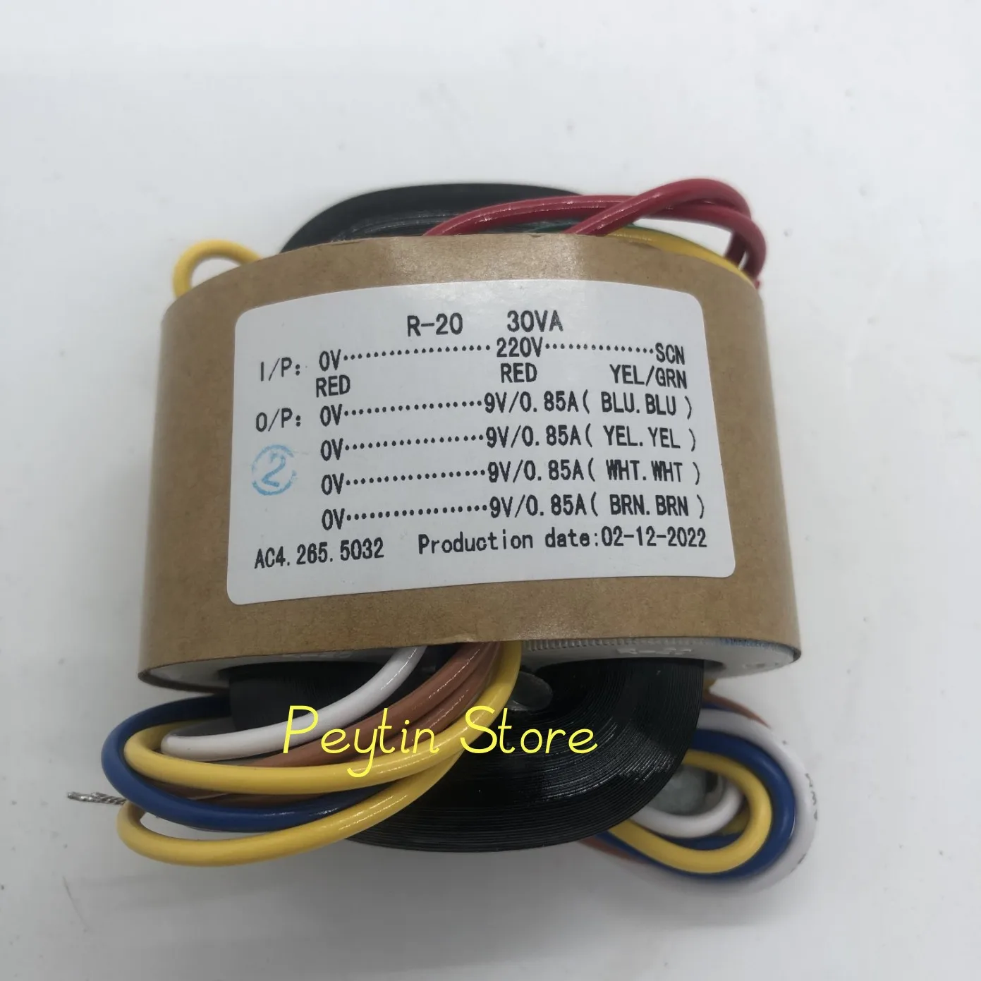 transformador de entrada primario para audiophile 30w 01