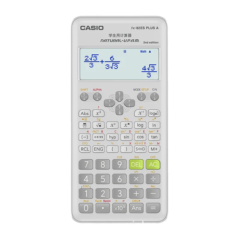Scientific Function Calculator Fx-82es Plus A Student Exam Multifunctional Function Calculator Accounting Cpa Special images - 6
