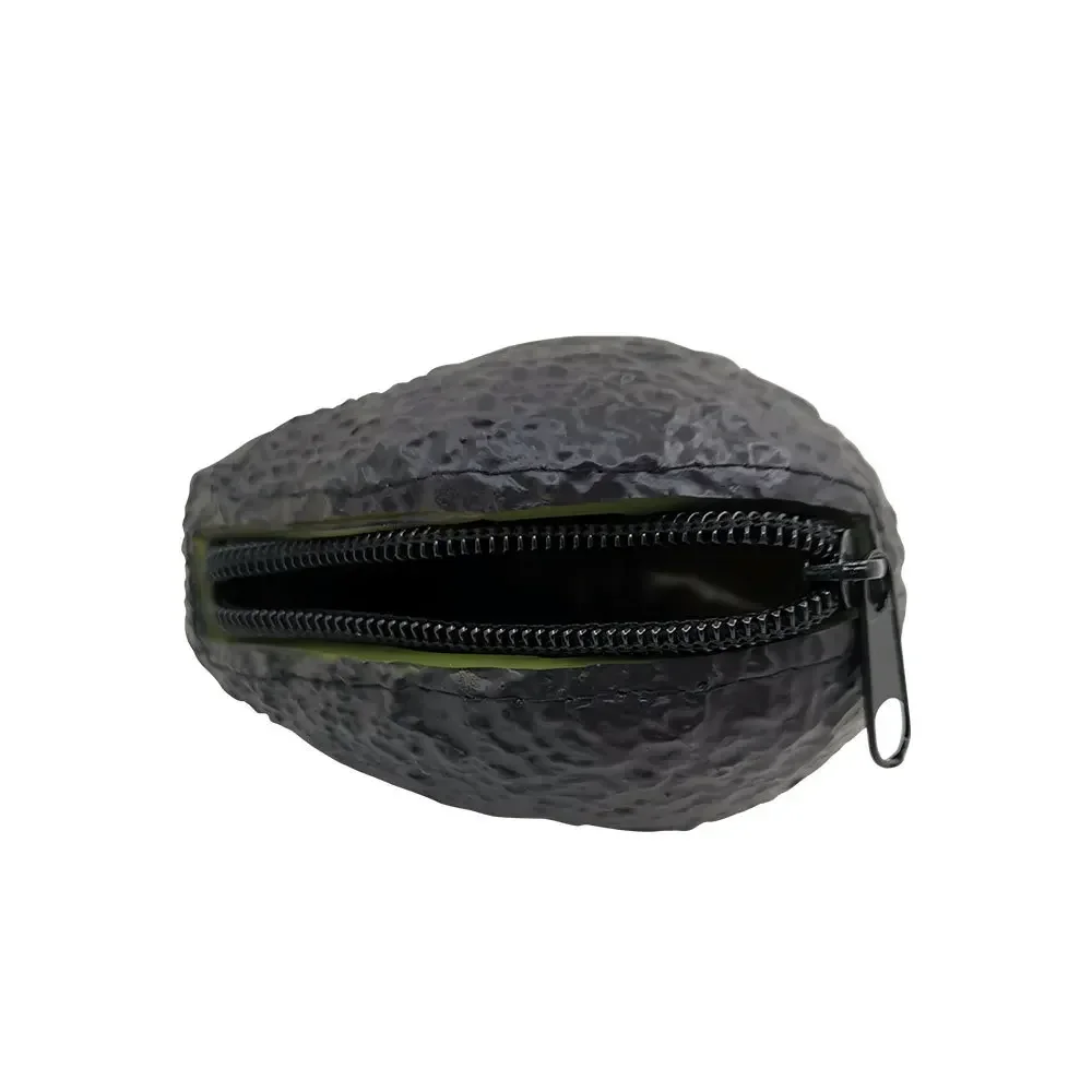 Girls Handbag Avocado Purse Portable Storage Bag Zipper Closure Wallet for Party Street Dating Commuting Travel