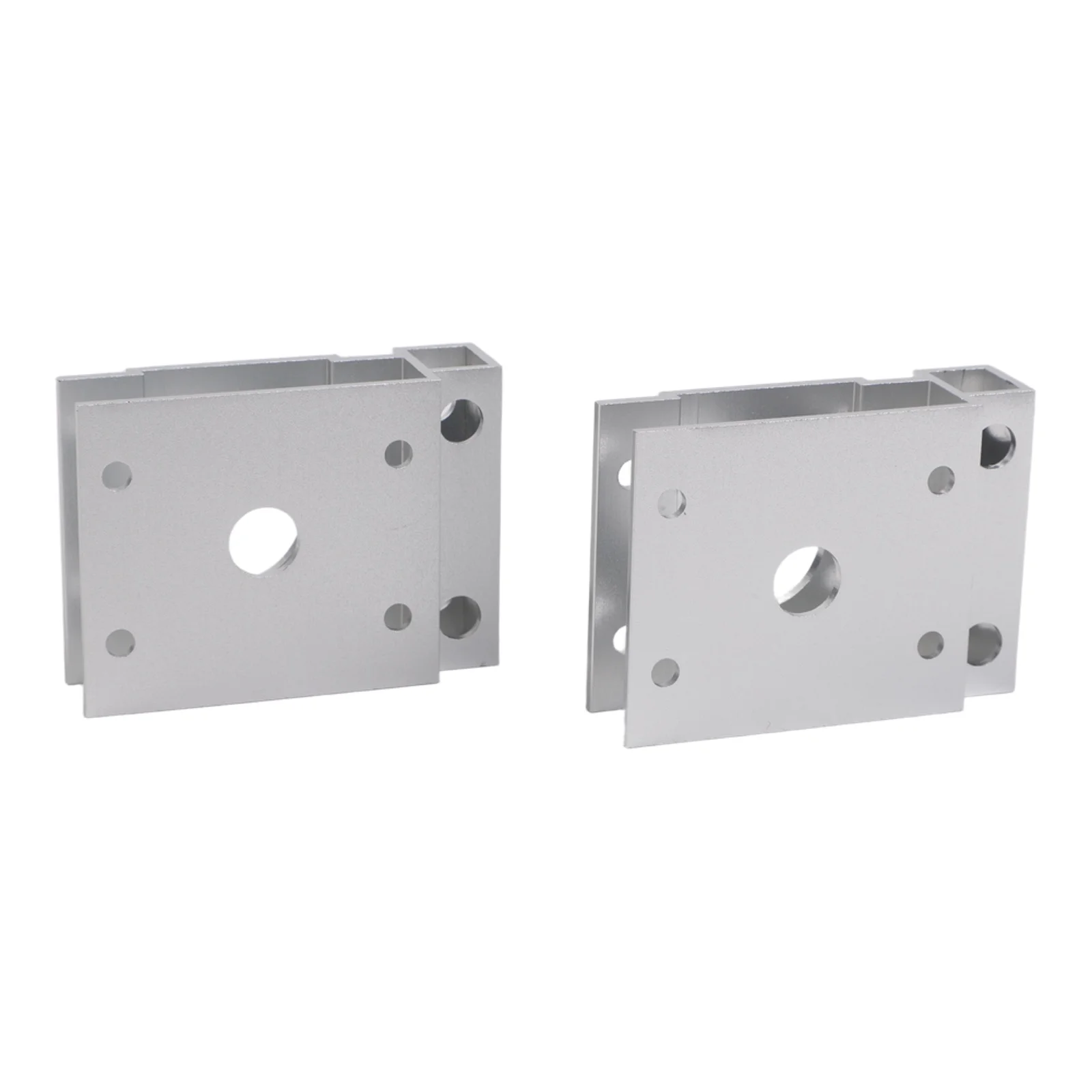 2 Stück Campingtisch für IGT-Tisch, teleskopische Beinbefestigung, silberner Verbinder aus Aluminiumlegierung, silbernes Scharnier, Ersatz für praktisches Zubehör – Detail 13