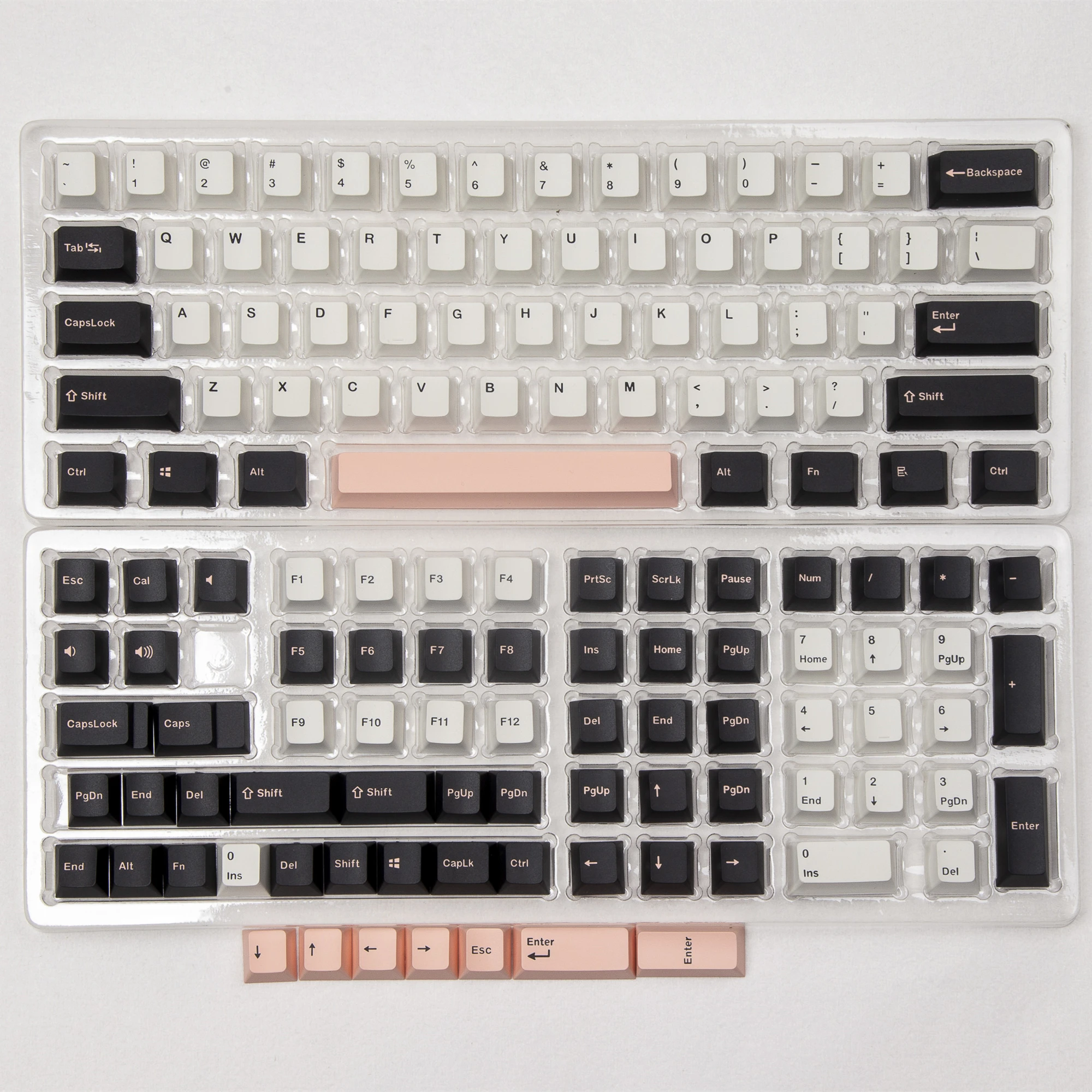 Jcm Pbt Keycaps Gmk Clone Olivia Oem Cherry Perfil Duplo Tiro Keycap Personalizado para o Jogo do Iso Teclado Mecânico Personalizado Diy - Imagem 5