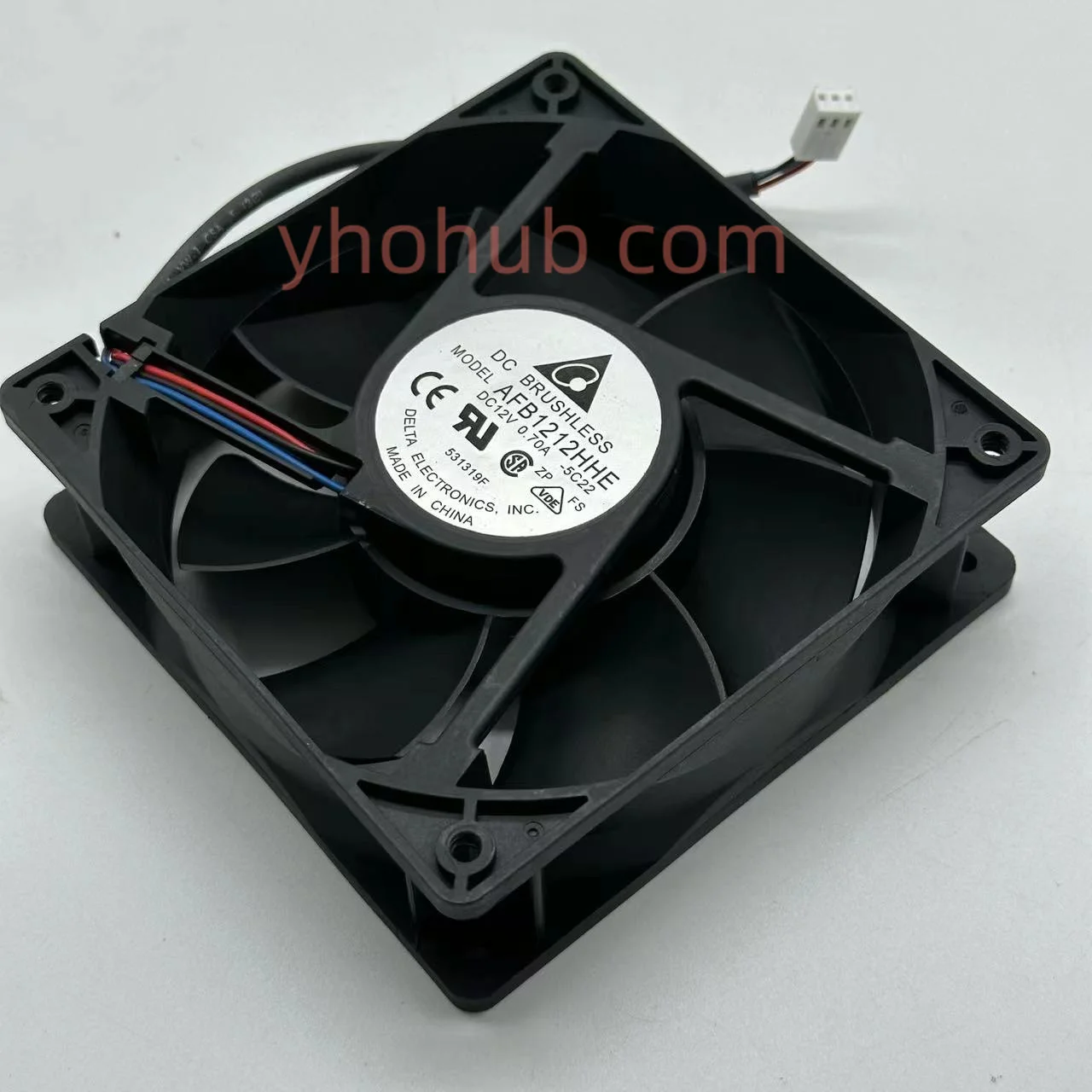 

Охлаждающий вентилятор для сервера Delta Electronics AFB1212HHE 5C22 DC 12 В 120 А 120x38 мм