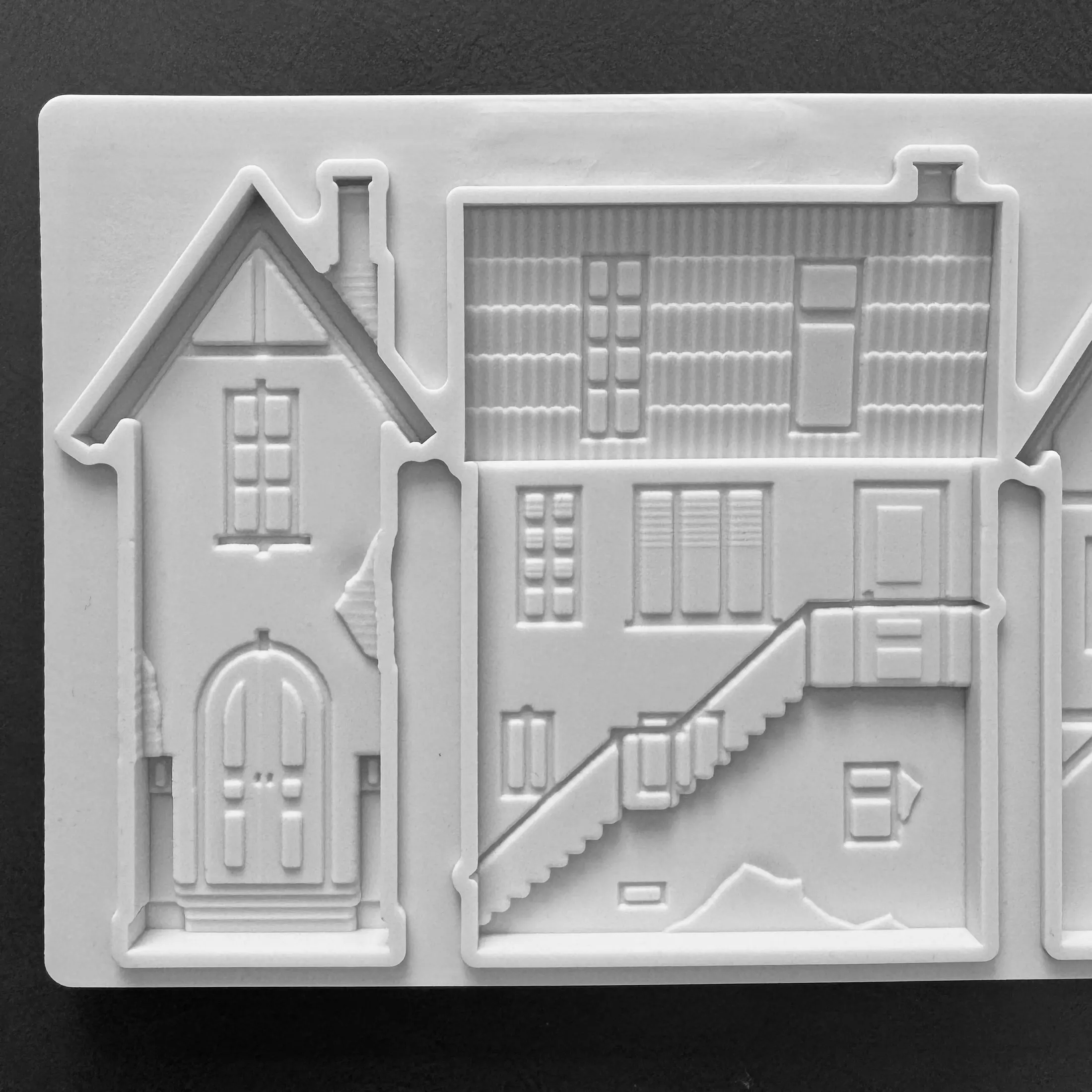 Nice House Silicone Mold – 3D Fondant Cake Decorating Mold for Sugarcraft, Cupcakes, Ch... - SKU CMD01421 - UGI Packaging