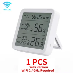 Smart WiFi Thermometer and Hygrometer with Backlight and App Control (WiFi Version)