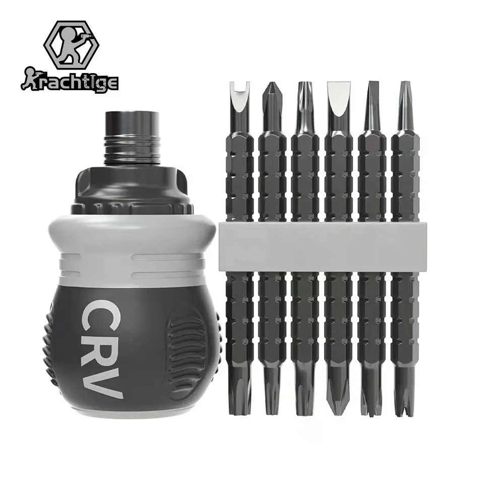 Dualpurpose Batch Head Telescopic LaborSaving Screwdriver