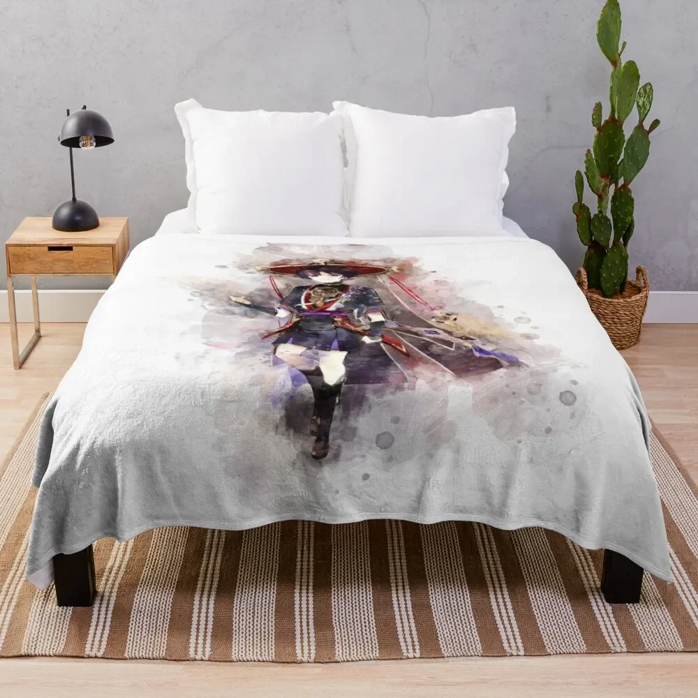 

Одеяло Genshin Impact - Scaramouche * акварель *, теплое летнее покрывало