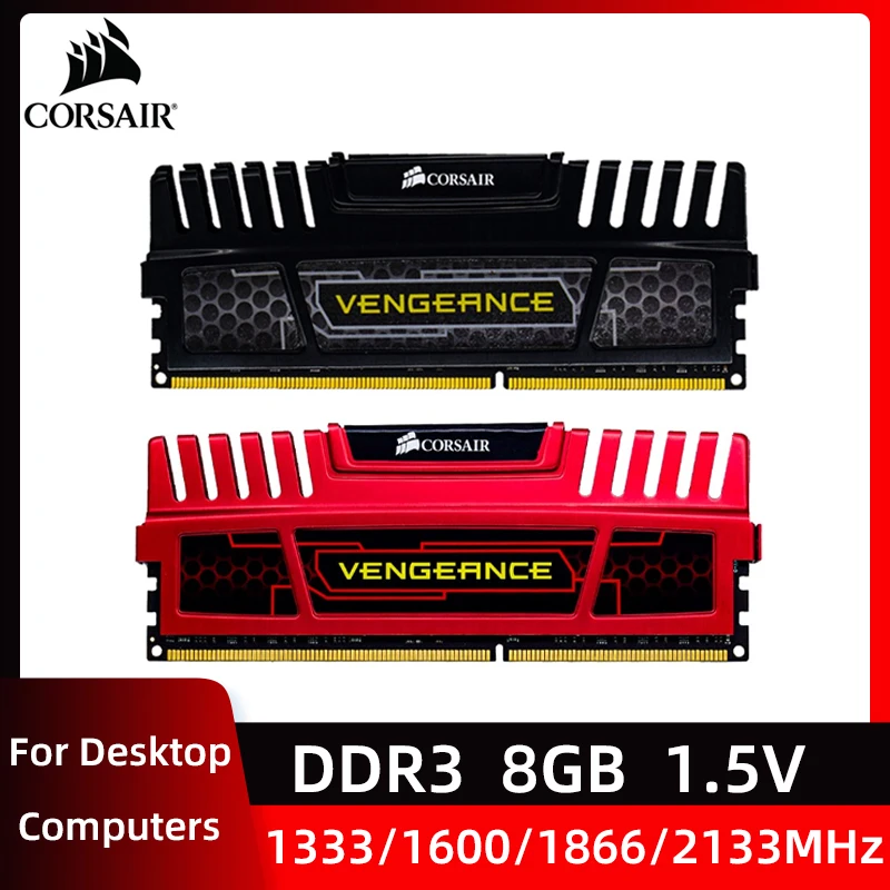 CORSAIR Vengeance LPX DDR3 8GB 1866MHz 2133MHz 1600MHz 1333MHz Desktop ...