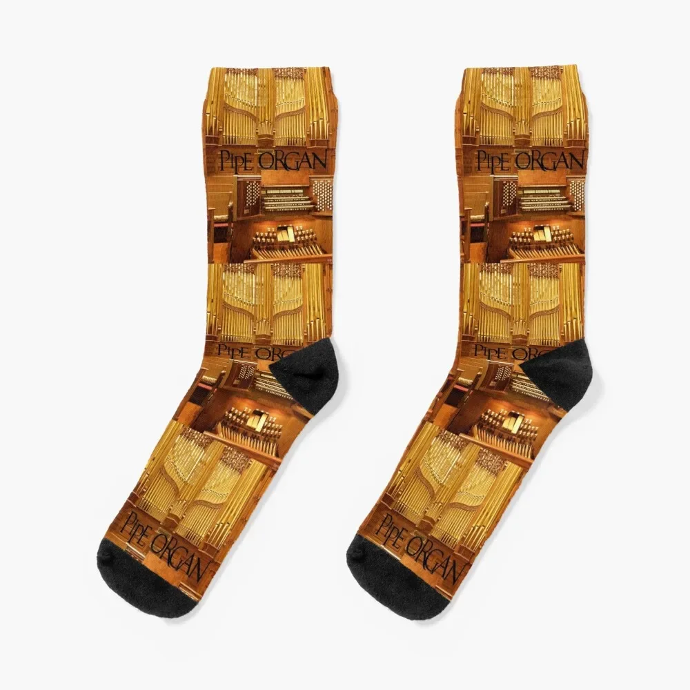 

Big Pipe Organ Socks golf hockey anime basketball Luxury Woman Socks Men's