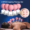 2-5Pcs Professional Massage Suction Cups Vacuum Cupping Glasses Cellulite Massage Cupping Therapy Set Ventosas Slimming Jars