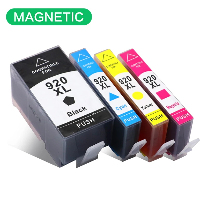 Cartuchos de Tinta Magnético Compatível com Hp920 para Impressora hp 920 xl Officejet 6000 6500 6500 7000 sem Fio 6500a 7500 7500a 920xl - Imagem 5