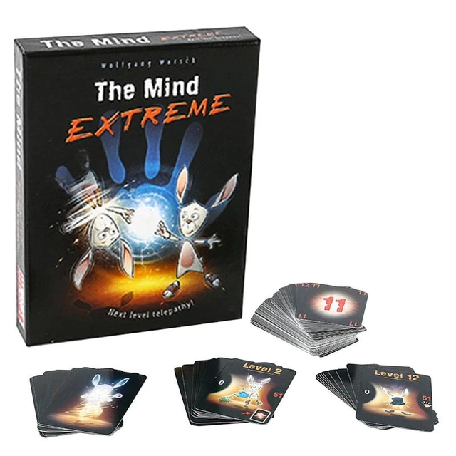 Multiplayer Board Games The Mind English Edition Cards Game Family