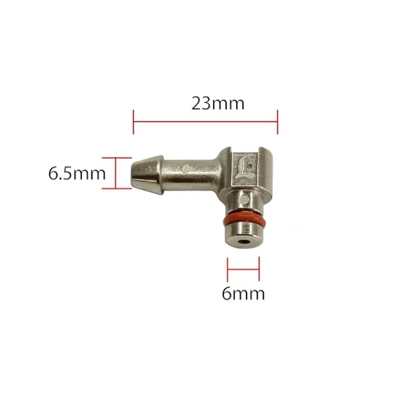 Diesel Injector Tube Diesel Common Rail Injector Nozzle Oil Return Joint T and L Type Tube Connector Denso Cummins Isuzu 4KH1