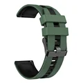 Olive green Black