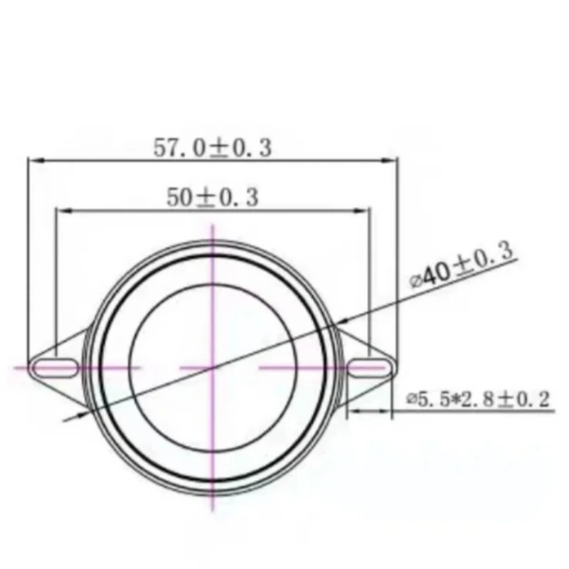 SOTAMIA 2Pcs 1.5 Inch Mini Speaker 8 Ohm 5W Tweeter Audio Treble Speaker Repair Accessories for JBL Harman/Kardon Aura Studio