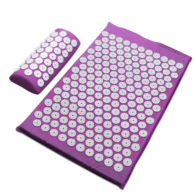 62*38cm Massager Cushion Massage Mat Acupressure Relieve Back Body Pain Spike Mat Acupuncture