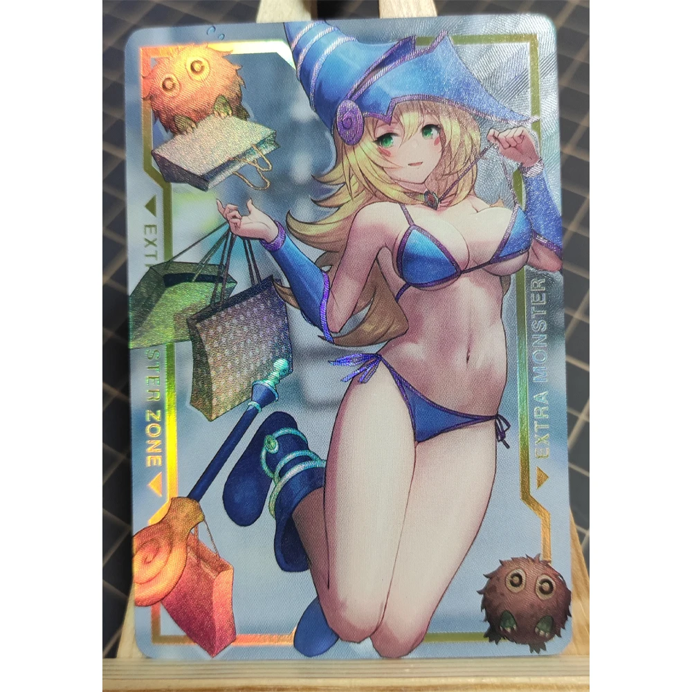 

Dark Magician Girl ACG Kawaii Flash Cards Yu-Gi-Oh Classic Game Anime Collection Card Gifts Toys