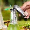 New Metal Multifunctional Inflatable Lighter with Bottle Opener, Folding Knife, 3D Relief Pattern Portable Lighter Men's Gift 5