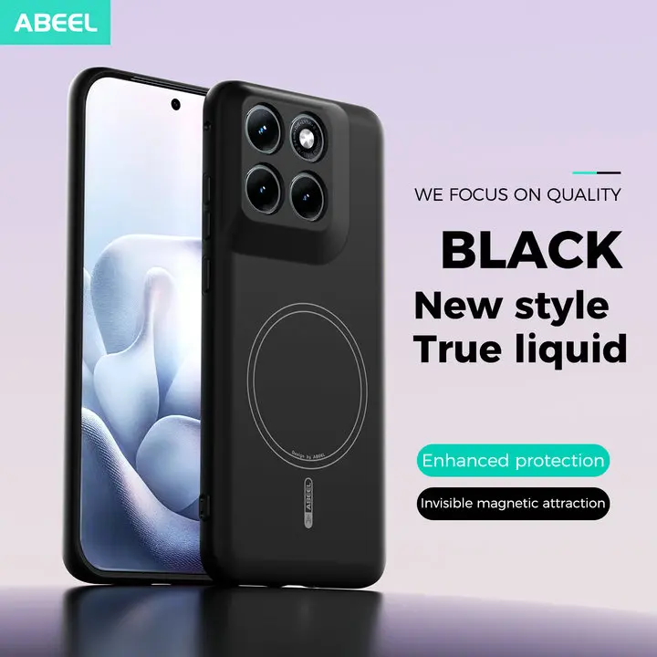 Magnetic Back Cover with Camera Protection - Sleek Design