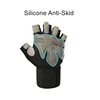 Gym Sports Gloves Half Finger Weight Lifting Gloves with Wrist Support Belt Men Women Workout Exercise Fitness Training Glove 5