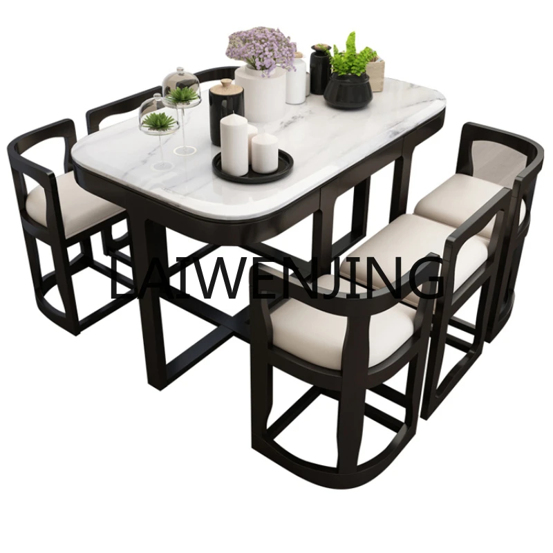 

RWJ Nordic Marble Stone Plate обеденный стол выдвижные обеденные столы и стулья