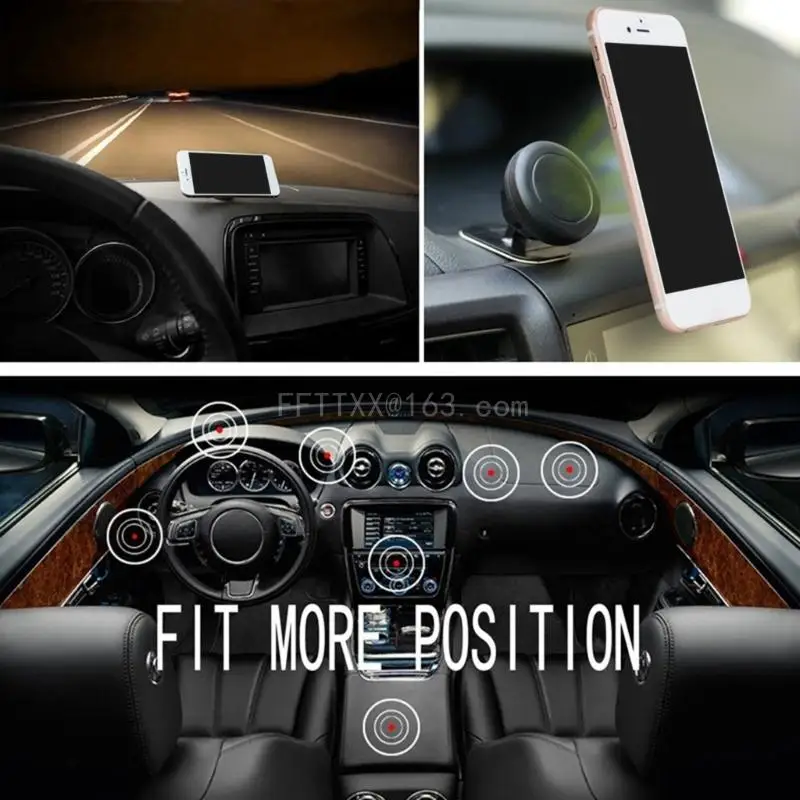Car Cellphone Holder Dashboard Mount 17mm Ball Head Stand Support Holder Universal Phone Rotatable Base phone holder mobile phone holder gps holder gps suction cup mount car suction cup bracket