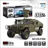 Hengguan 1/10 P408 RC Remote Control Car 16 Channel American 4x4 HUMMER Four-Wheel Drive Convertible Simulation Model Toy Gift 2